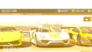 Porsche 918 RSR concept race in under 2 minutes