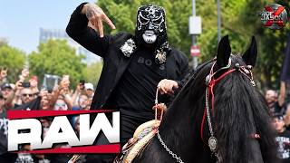 PENTA AURA FARMING ON A BLACK HORSE AHEAD OF MONDAY NIGHT RAW CLASH WITH ROMAN REIGNS!