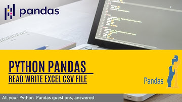 Python pandas tutorial for beginners Full Course 4 -  Read Write Excel CSV File | Data Science