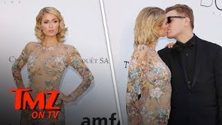 Paris Hilton Poses at Cannes After Fiance Chris Zylka Fixes Her Dress | TMZ TV Paris Hilton Poses at Cannes After Fiance Chris Zylka Fixes Her Dress | TMZ TV