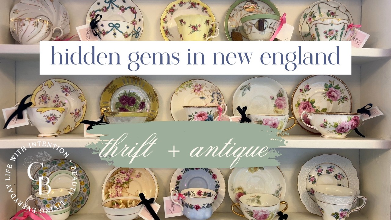 Скрытые жемчужины Новой Англии // магазины подержанных вещей и антиквариата