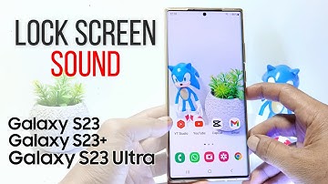 Samsung Galaxy S23/S23+/S23 Ultra | How To Turn Off Lock Screen Sound