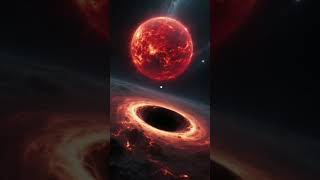 Biggest Star vs Biggest Black Hole 😳 #space #universe #galaxy #cosmic #blackhole #nasa #astronomy