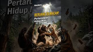 An Orange Cat Desperately Finds Trouble With A Chill Bear  Epic Ending wildbrawl