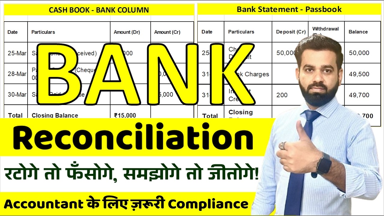 Bank Reconciliation: Ratoge toh Fasoge, Samajhoge toh Jeetoge !