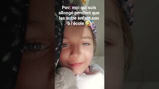 Pas d'école pour moi #fypyoutube #ecole ●□