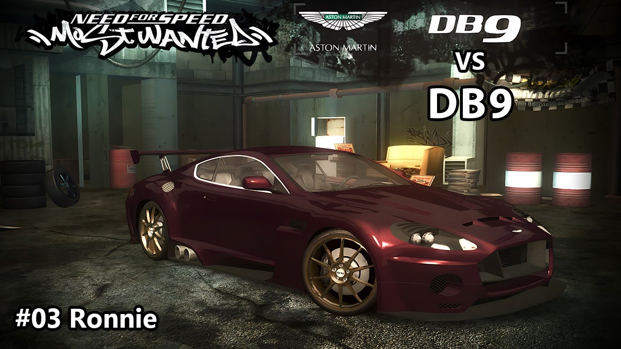 Aston Martin DB9 vs Aston Martin DB9 | NFS MOST WANTED 
