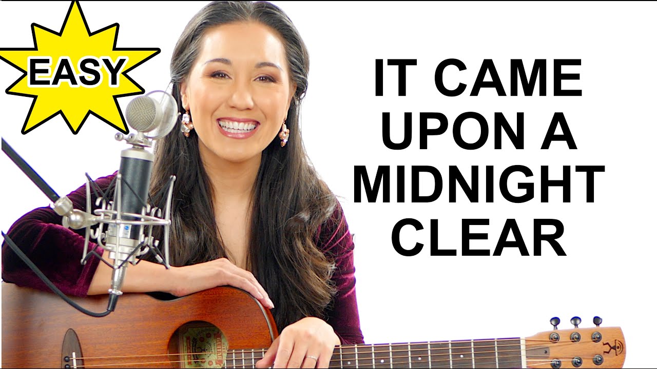 It Came Upon a Midnight Clear EASY Guitar Tutorial