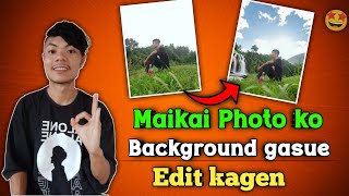 Maikai Photoko Background Gasue Edit Kagen 🤩 | How To Edit Cinematic Photo Background 🔥 screenshot 2