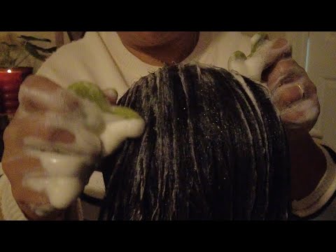 2 Hour ASMR Relaxation Video, Shampoo and Hair Washing, Shampoo Brushing, Head Massage, Scratching 