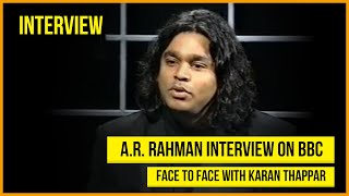 Karan Thapar | Face to Face with A.R. Rahman | BBC World