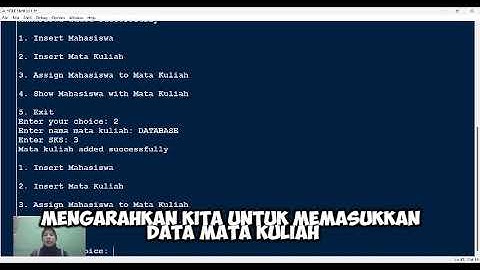 UAS PEMROGRAMAN DATABASE KELOMPOK 3  !!! SANGATT SUSAHHH!!!! LIAT SAMPAI HABIS.