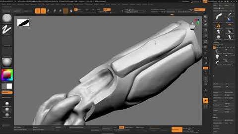 Creating 3D Mecha Concept Robotics Female with Hard Surface Design: 4