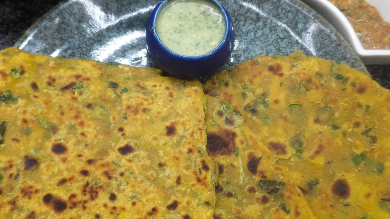 METHI PALAK PARATHA|HOW TO MAKE FENUGREEK AND SPINACH PARATHA|METHI PALAK PARATHA KESE BANATE HAI 