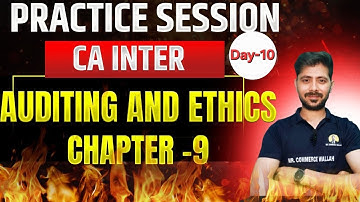 Audit of Different Types of Entities | Chapter 9 | Quick Revision & Answer Writing