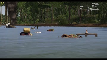 SOG AI Demo #9:  Floating Objects on Rivers (rivers have currents!)