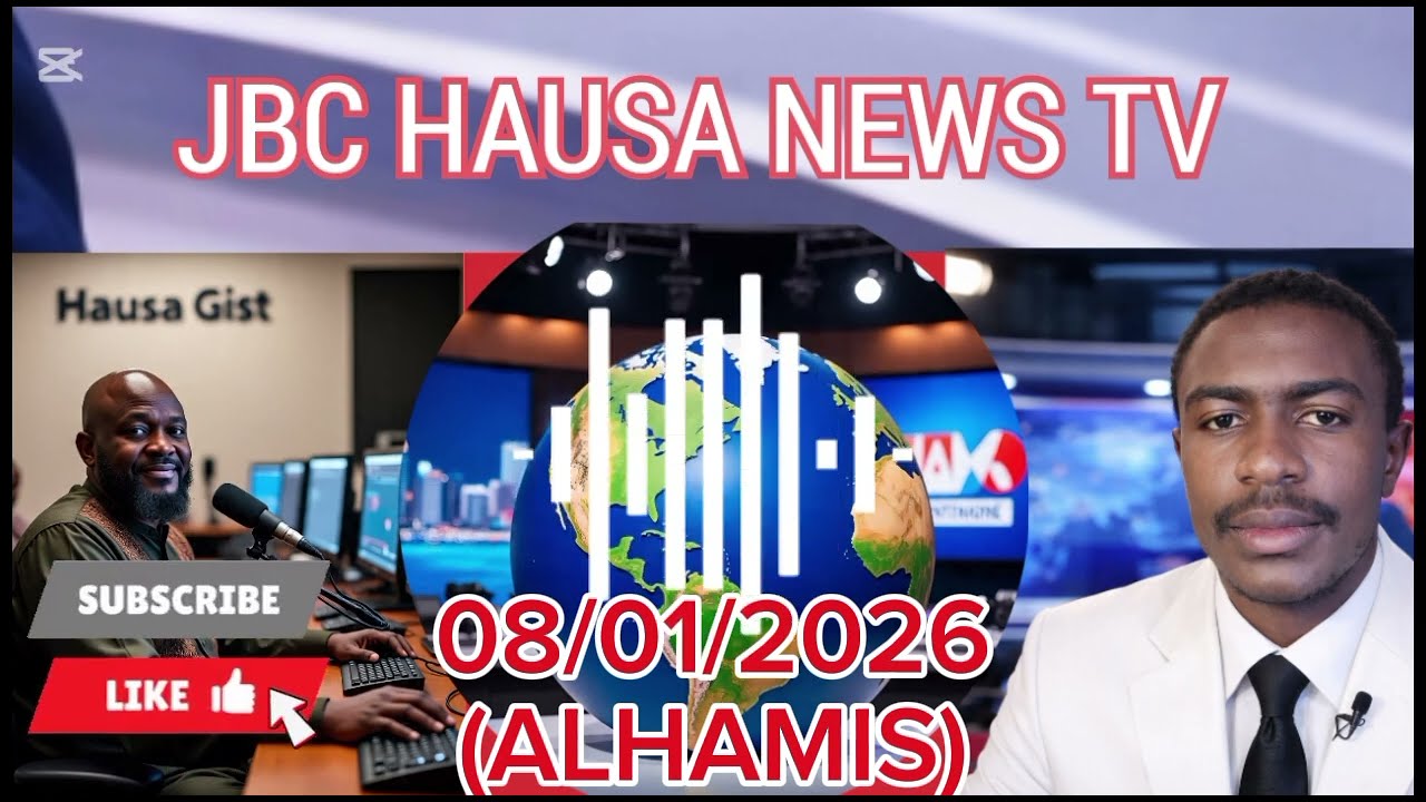 BBC Hausa Labaran Duniya na Safe Yau 08-01-2026 