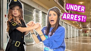 Police Officer Layla Arrests Mom For Bad Behavior!