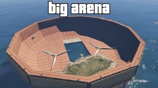 GTA 5 Online - Big Arena (Fun Modded Vehicle Deathmatch)