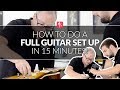 How To Do A Full Guitar Set Up In 15 Minutes - Guitar Maintenance Lesson