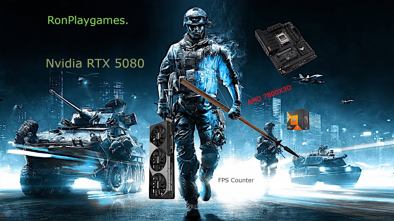 RTX 5080 & 7800X3D 4K Gaming Speed Fun Gaming Channel.