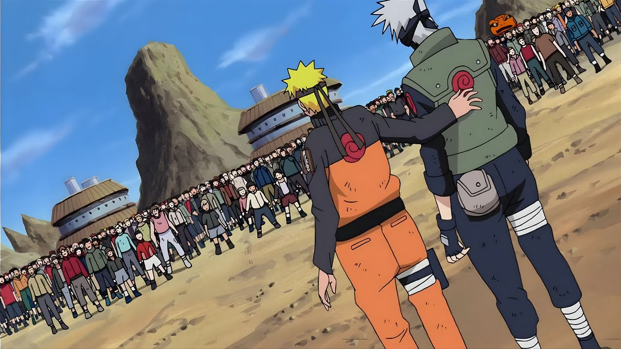 Naruto volta para Konoha após derrotar Pain - Naruto se Torna o Herói de Konoha | Naruto Dublado