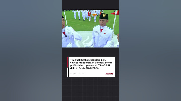 Tim Paskibraka Nusantara Baru sukses kibarkan bendera merah putih dalam upacara HUT ke 79 RI di IKN