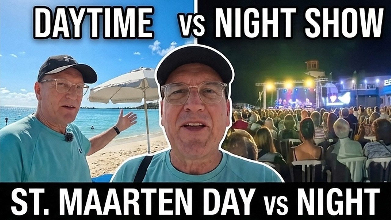 Free Azamara Evening Show in St Maarten | Full Port Day Experience