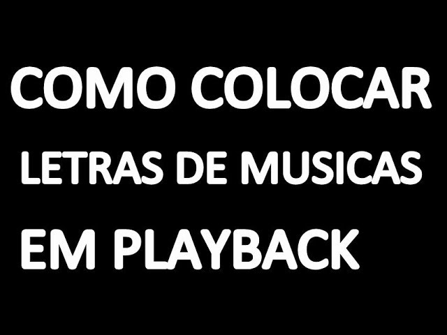 Guia do Usuário do Playback