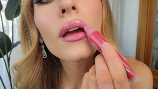 ASMR 💋 Ooey-Gooey Lipgloss On You & Me *no talking* (up-close, intense mouth sounds, kisses)✨️