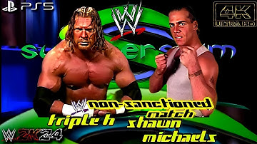 Triple H vs. Shawn Michaels (Non-Sanctioned Match) | WWE Summerslam 2002