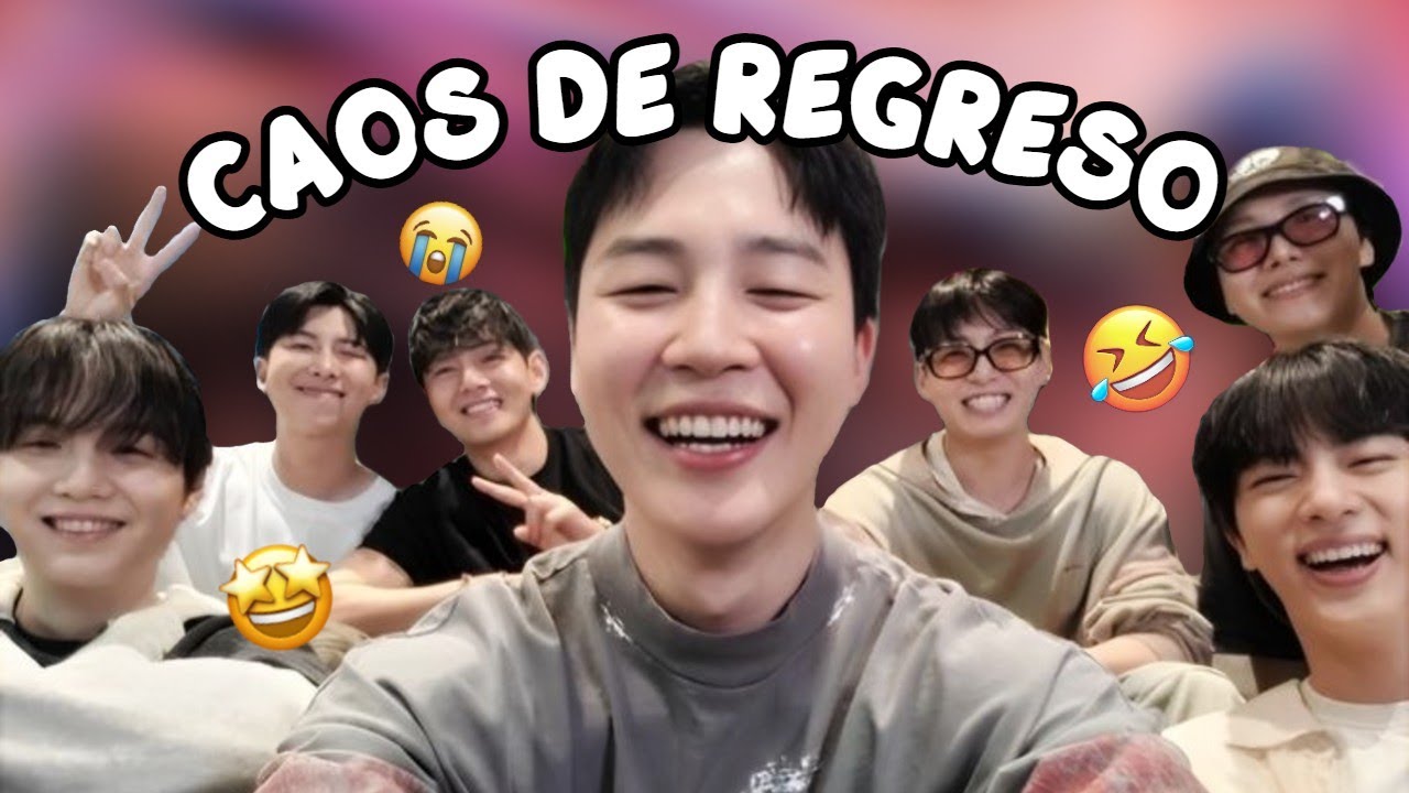 BTS SIENDO CAÓTICOS TRAS SU REGRESO DEL SERVICIO MILITAR