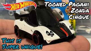 Hot Wheels Tooned Pagani Zonda Cinque (2026 B Case) Review And Showcase! “This is super unique!”