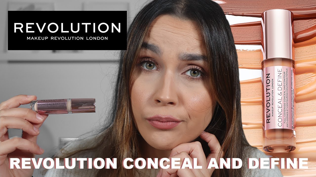 MAKEUP REVOLUTION CONCEAL DEFINE CONCEALER | First Impressions, Review and a 8h Wear Time - YouTube