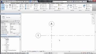 Origin Points, Levels, And Structural Grid Locations  / revit