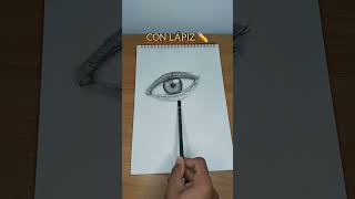 Dibujos De Un Ojo Con Lápiz Y Colores✏️