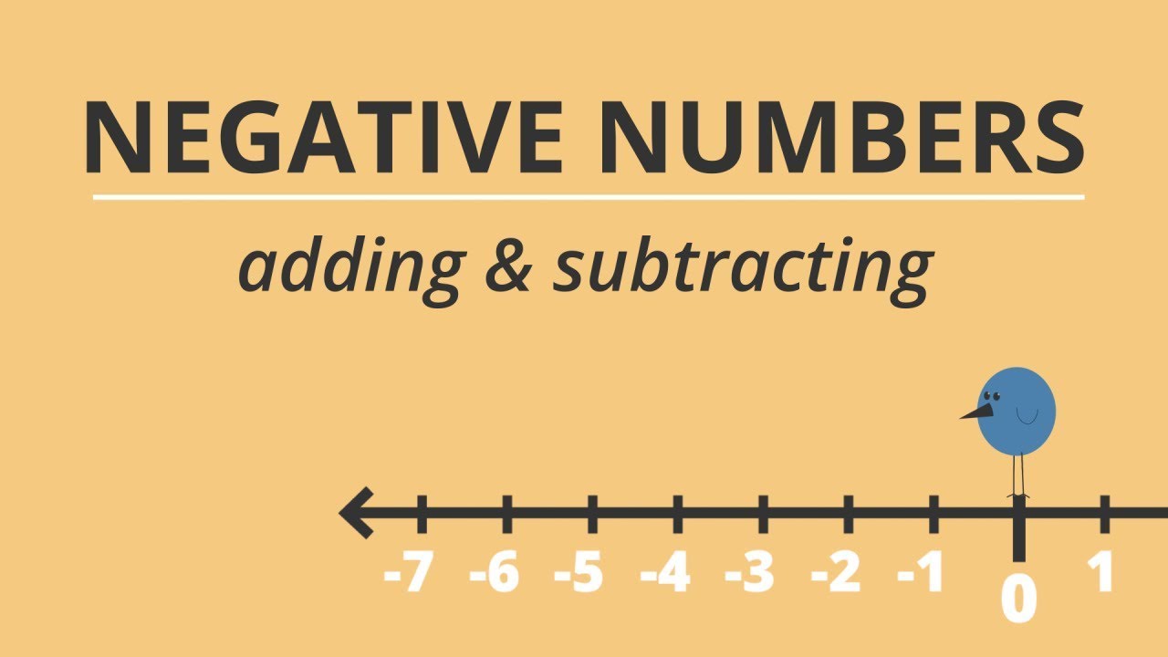 a trick for adding and subtracting negative numbers youtube