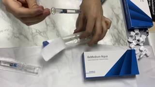 Opening A Remedium Aqua Sparkle Box