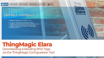ThingMagic Elara USB RFID Reader - Reading Tags & Configuring with the ThingMagic Configuration Tool