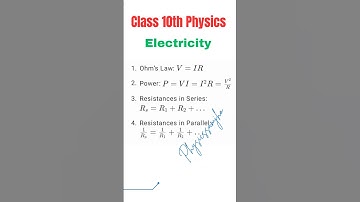 Class 10th Physics | Formulas #shorts #ytshorts #youtubeshorts #physics