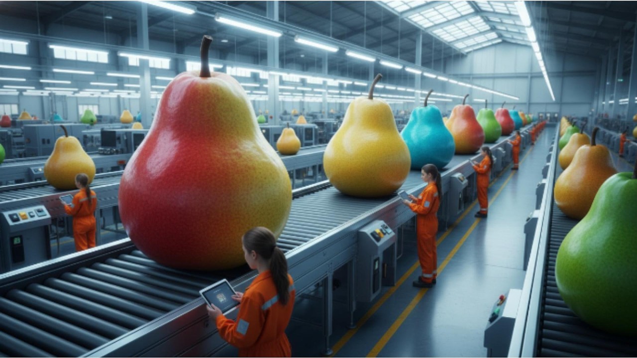 Inside a Modern Pear Juice Factory | From Raw Materials to Finished Product