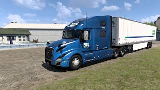 American Truck Simulator - DICK LAVY TRUCKING -  Volvo VNL 860 - Junction City(KS) to Hutchinson(KS)