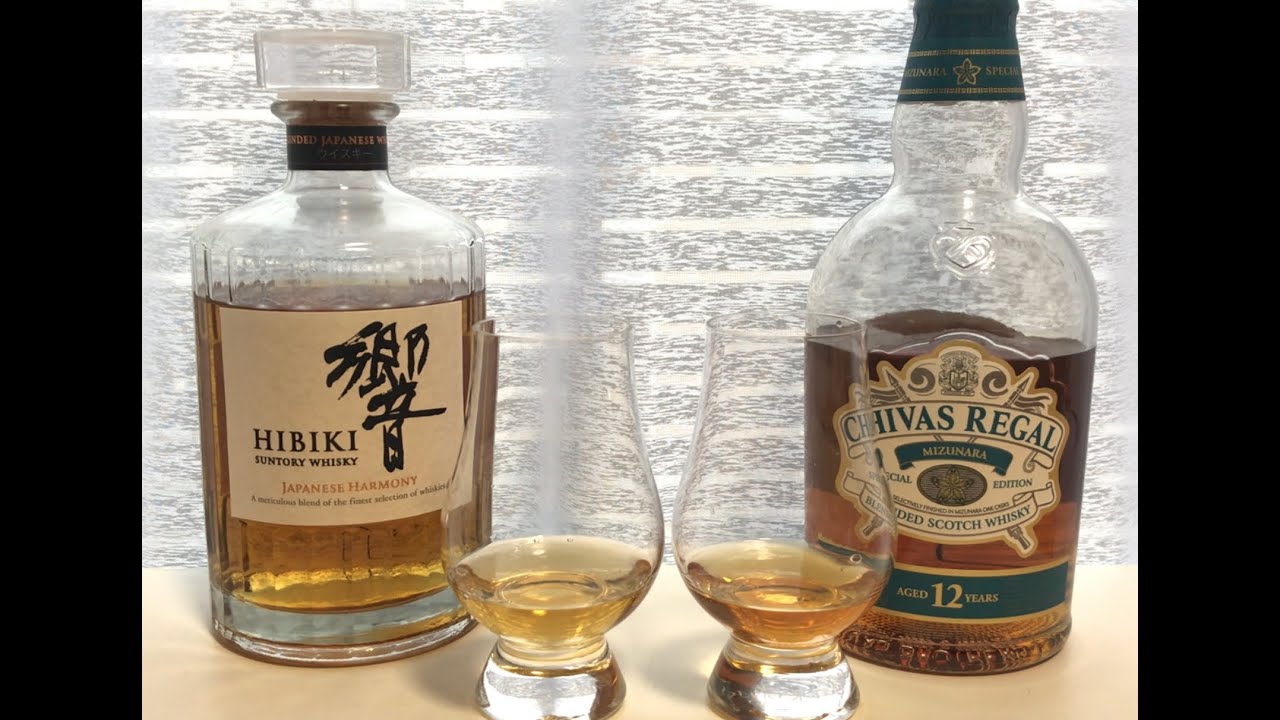 ウイスキー飲み比べてみた！【響JapaneseHarmony VS シーバスリーガル 