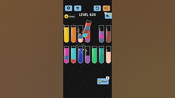 Water color sort level 520 | walkthrough solution #shorts#youtube#game .. SUBSCRIBE for more