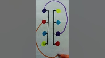 Draw a simple checkered path with colours#shorts#trending#art#yt