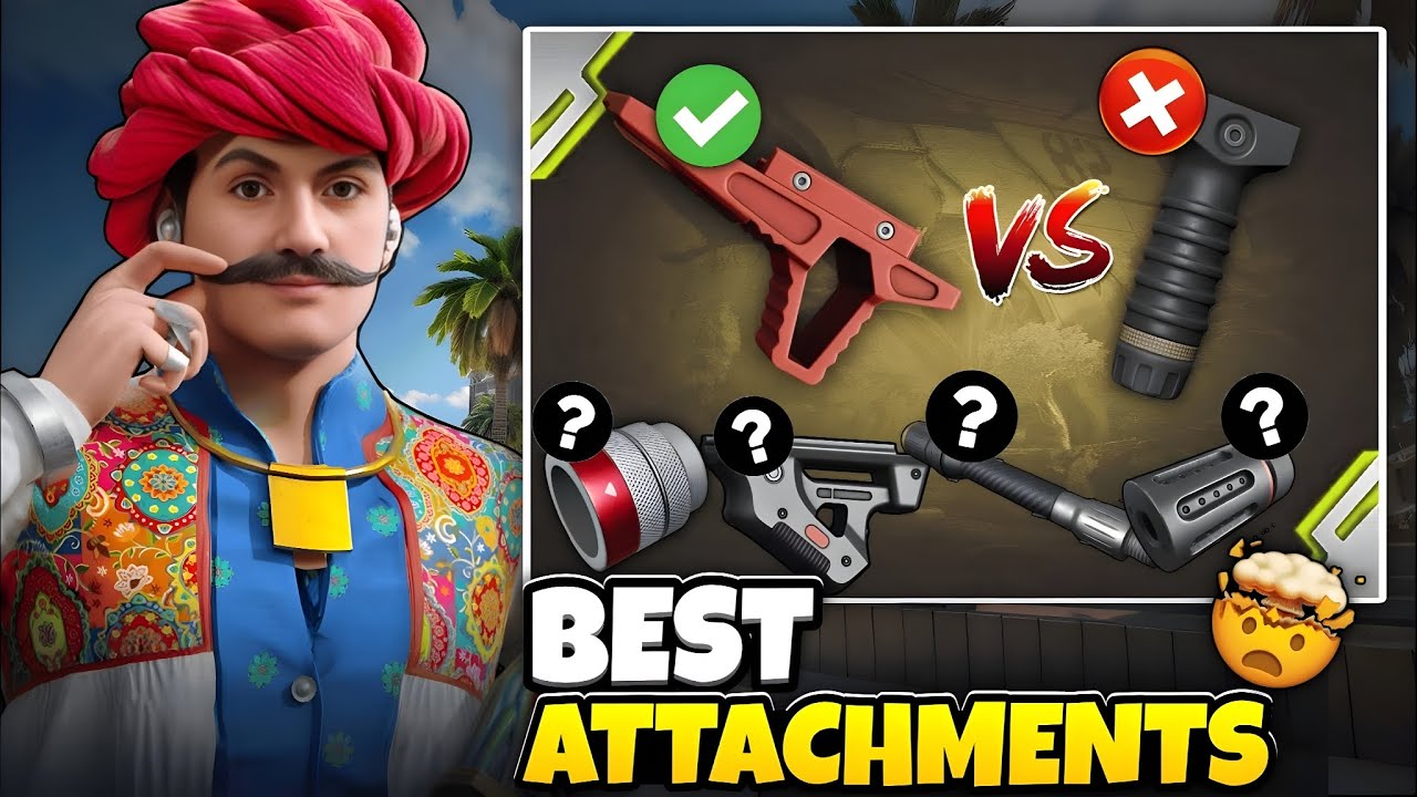 AR  RAWDY BEST ATTACHMENTS FOR NO RECOIL NEW PLAYERS WATCH THI Scarfall 2.0
