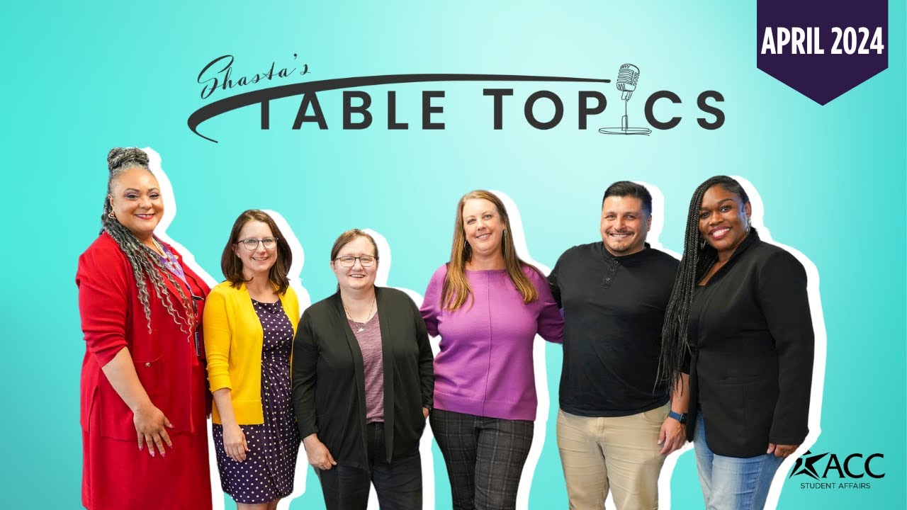 April 2024 - Shasta's Table Topics - YouTube