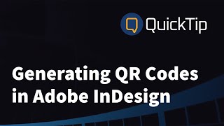 Generating QR Codes in InDesign I QuickTip screenshot 4
