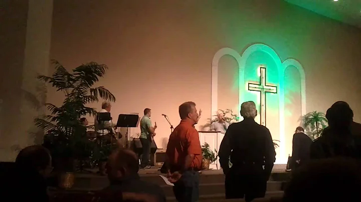 Charles Neely Singing at Revival