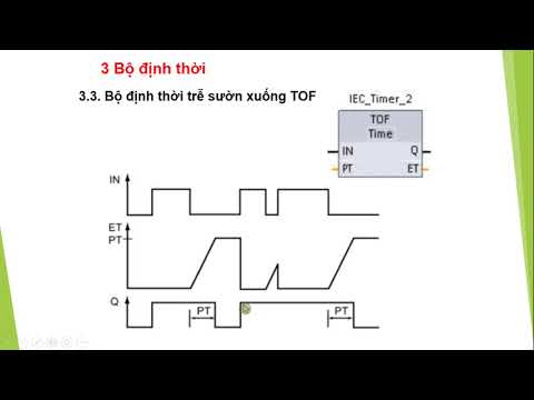 Bài 03.2: Lập trình PLC Siemens- S7 1200. Bộ định thời TON / TOF (TIMER TON / TOF )